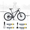 29 Inch Wheels Single Speed Mountain Bike, for Men Women Boys and Girls, Front Suspension,Steel Frame