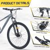 29 Inch Wheels Single Speed Mountain Bike, for Men Women Boys and Girls, Front Suspension,Steel Frame