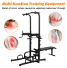 Multifunction heavy duty fitness stand strength training power tower