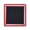VEVOR Plyometric Jump Box, 18 Inch Plyo Box, Steel Plyometric Platform and Jumping Agility Box